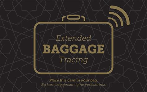 rfid baggage card turkey